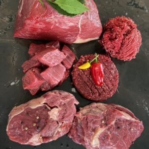 Weidenmeister Rib-Eye Deluxe - Premium Weidefleisch Paket von Glückliche Weide
